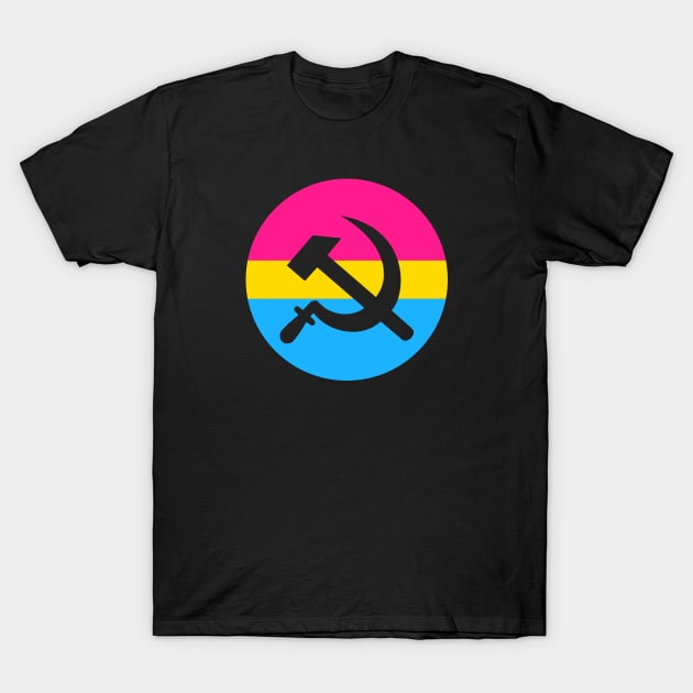 Pansexual Communist T-Shirt by Pridish